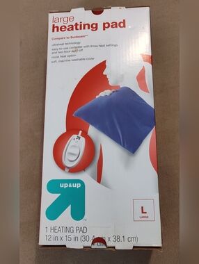 NWT!! Up & Up Large Blue Heating Pad